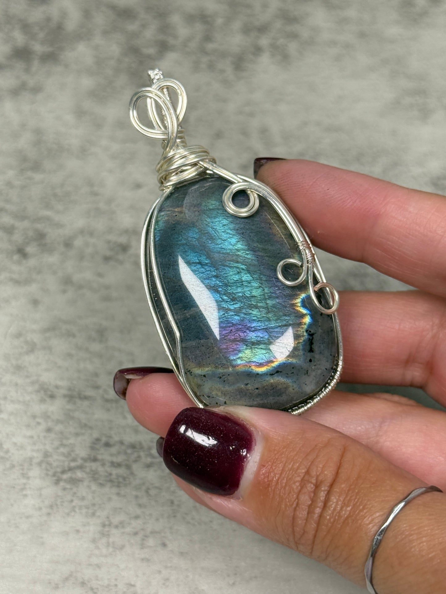 Labradorite Pendants