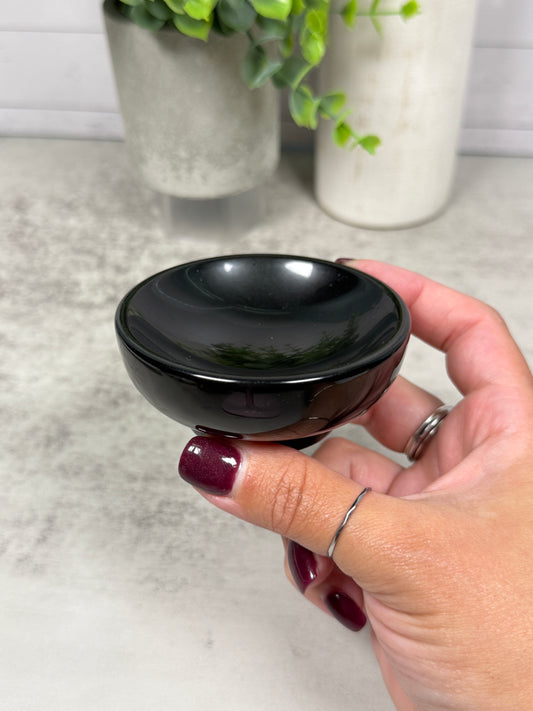 Black Obsidian Bowls