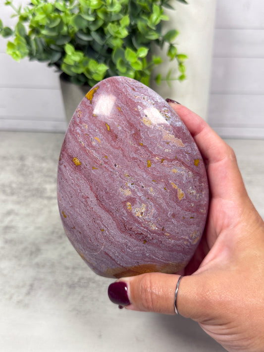 Pink Ocean Jasper Free Form