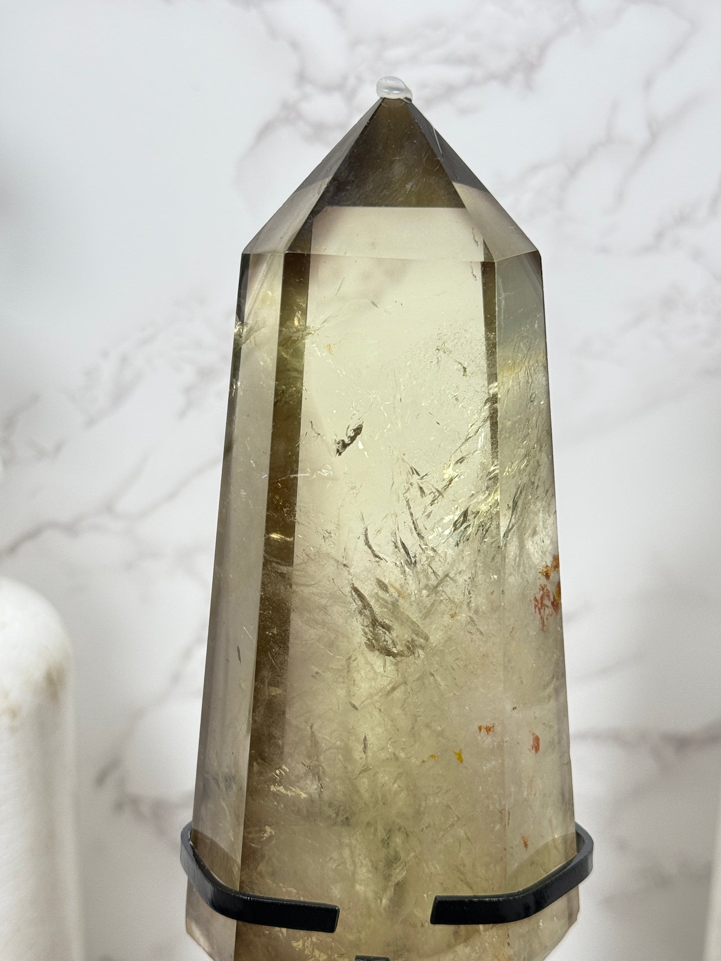 Citrine Points on Stands