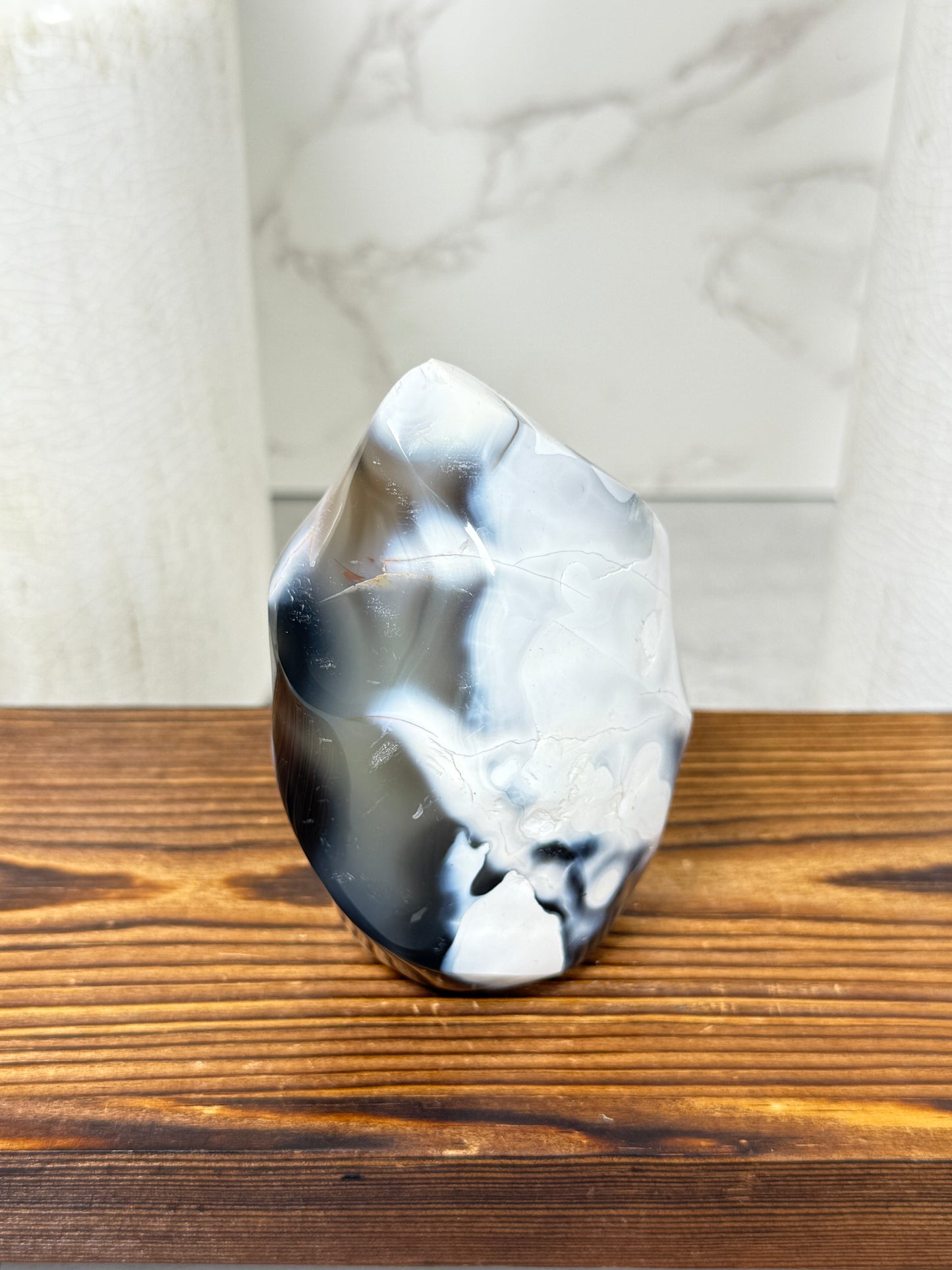 Orca Agate Flame - D