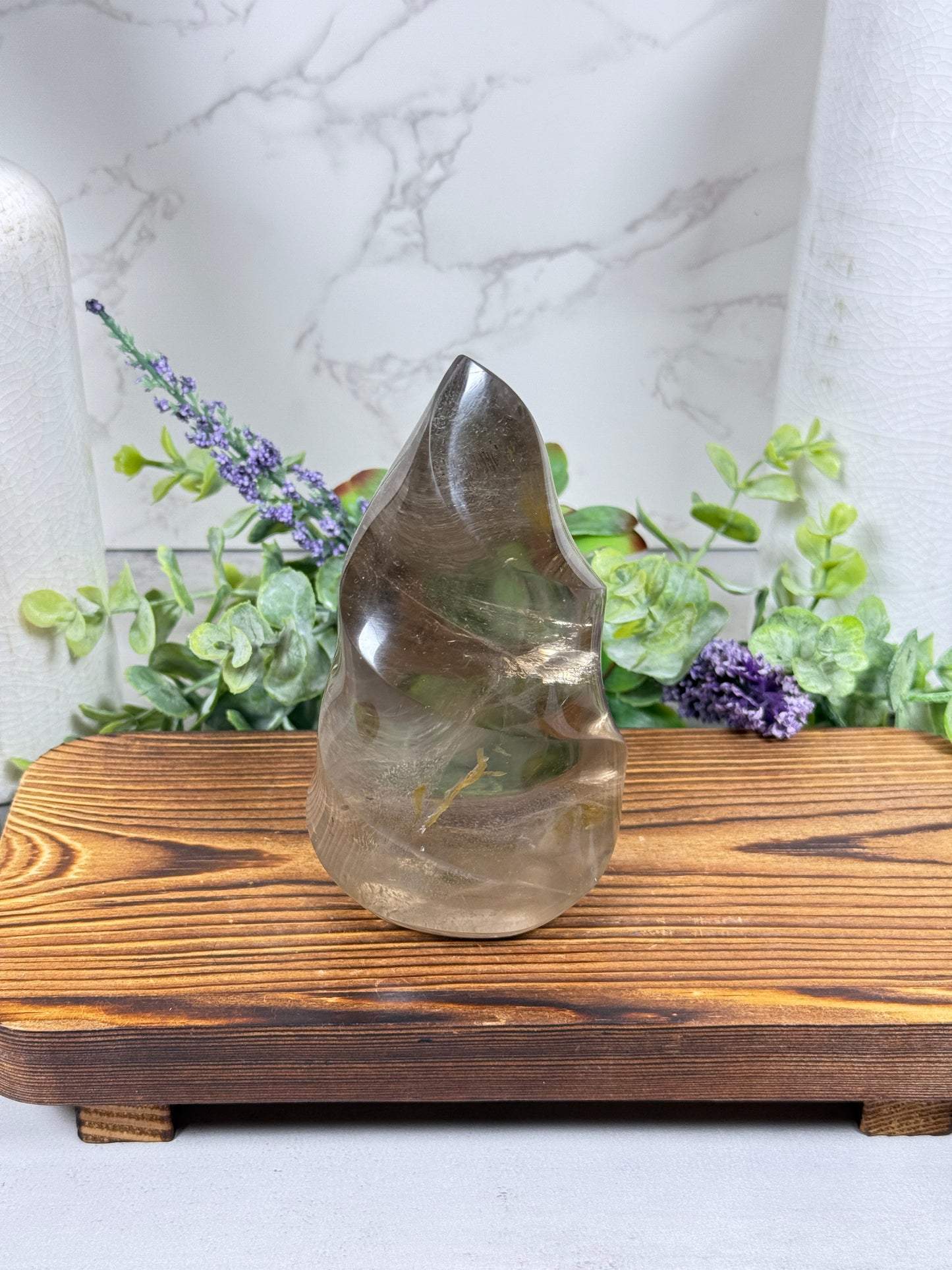 Smokey Quartz Flame - B