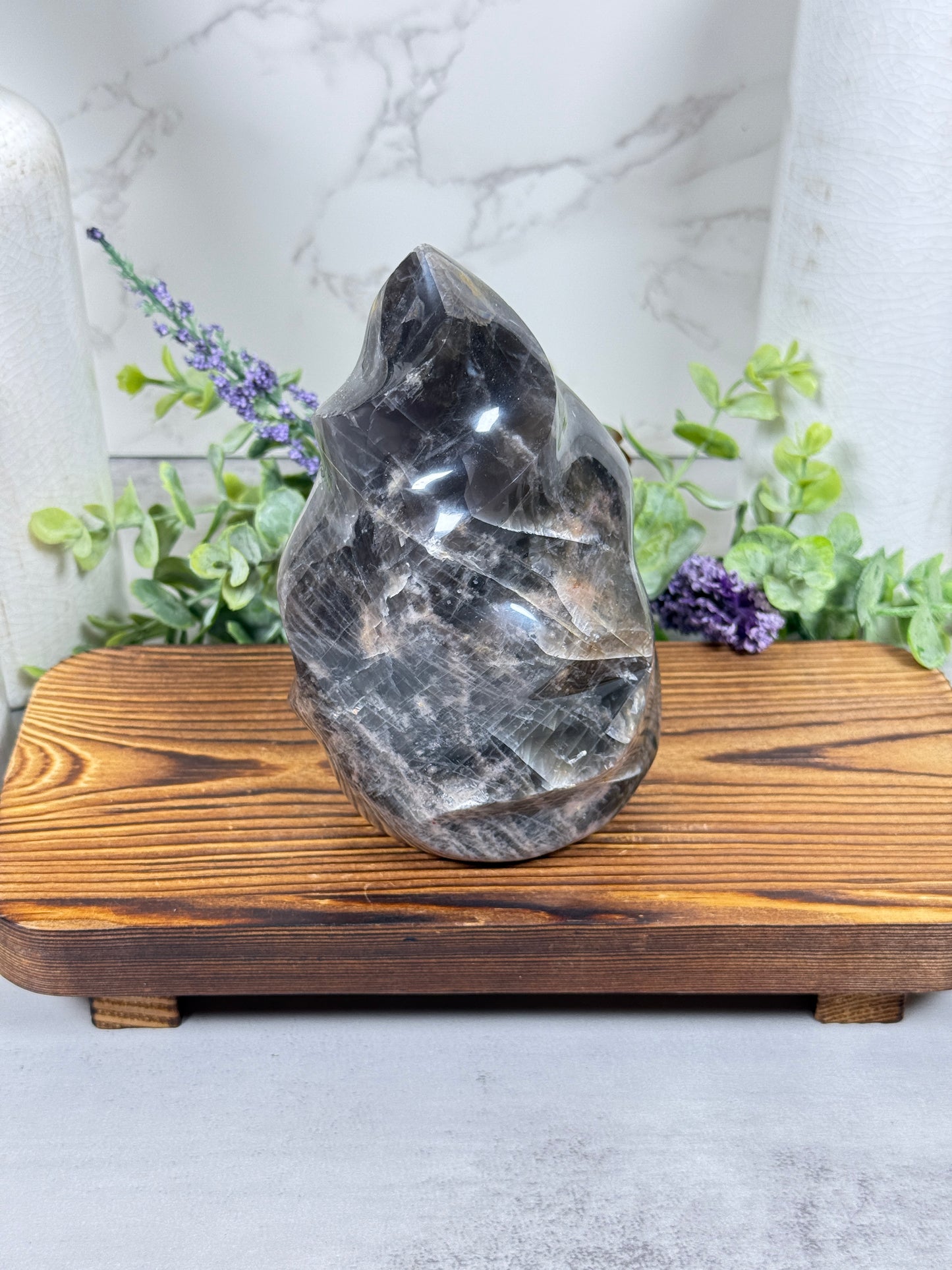 Black Moonstone Flame