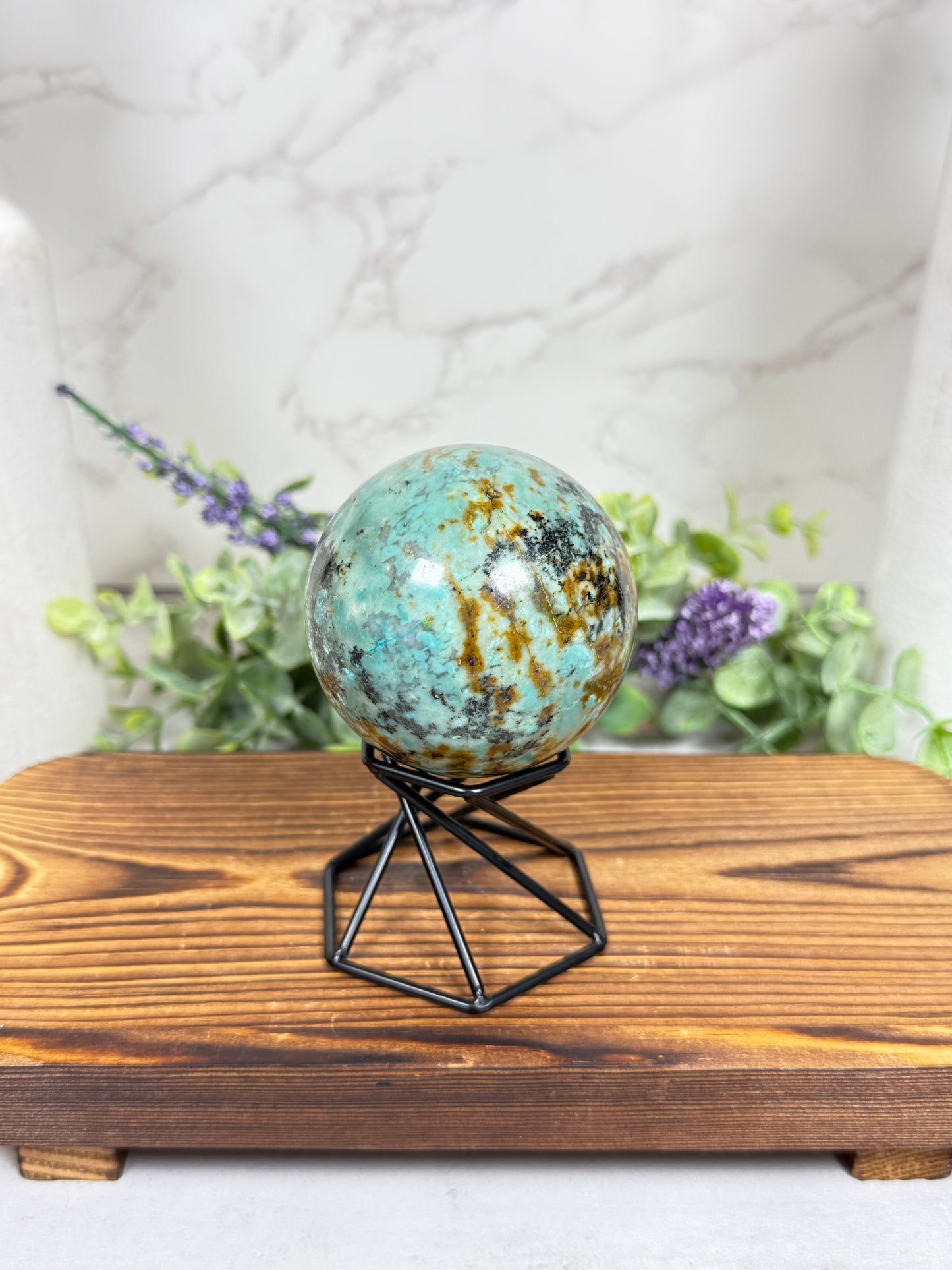 Turquoise Spheres