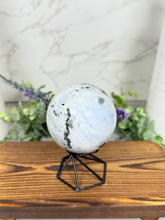 Rainbow Moonstone Sphere - B