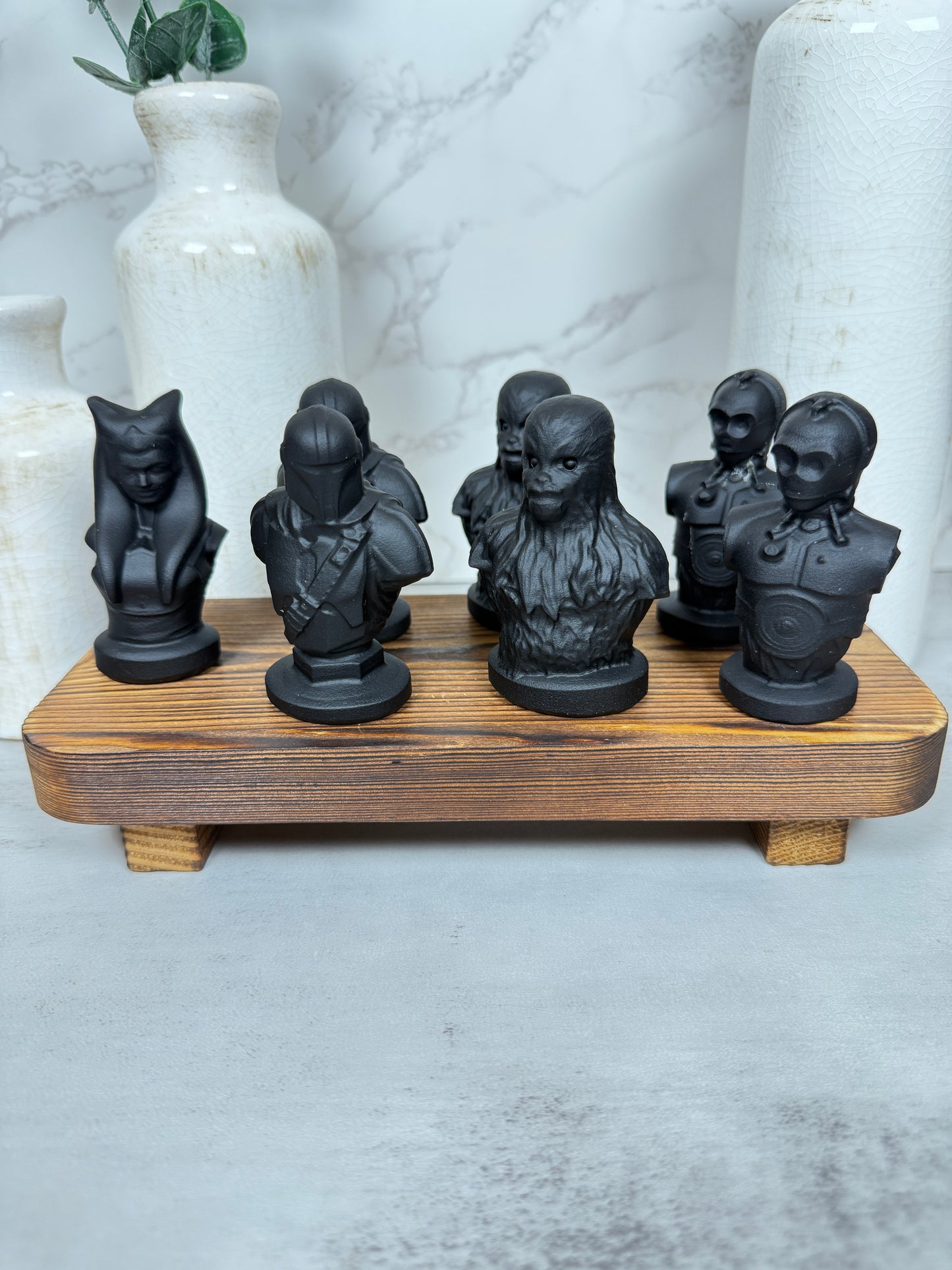 Star Wars Obsidian Busts