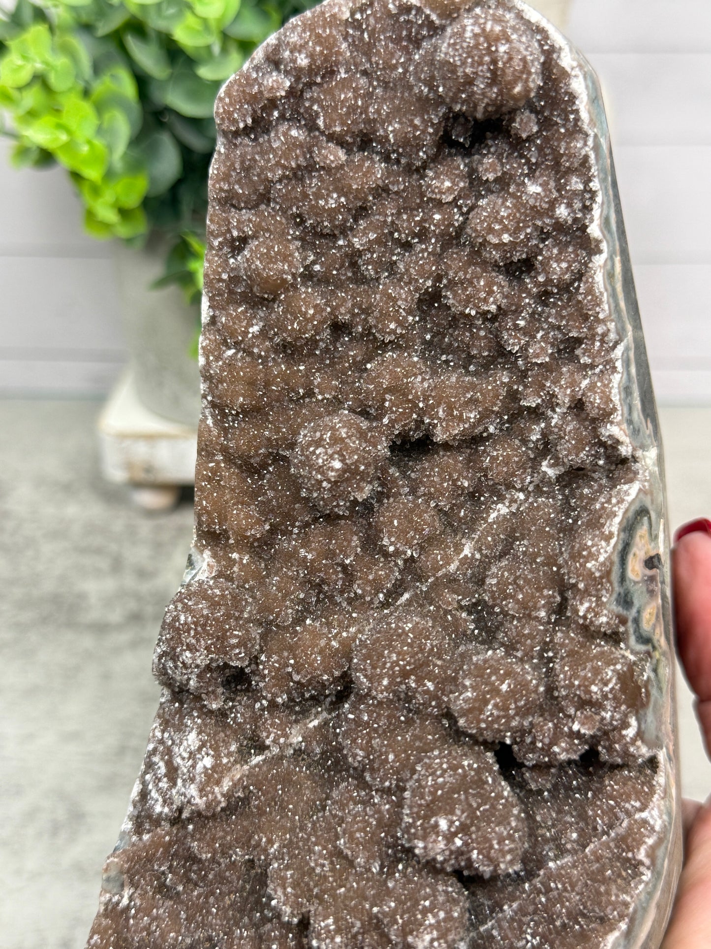 Chocolate Amethyst from Uruguay