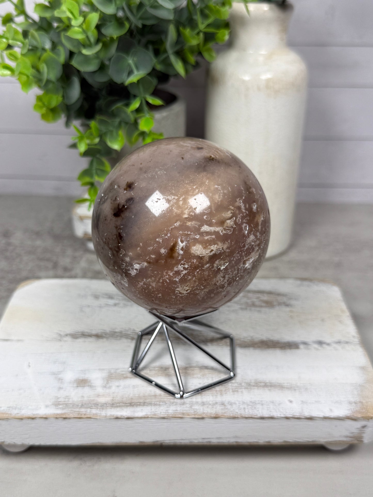 Quartz Agate Sphere
