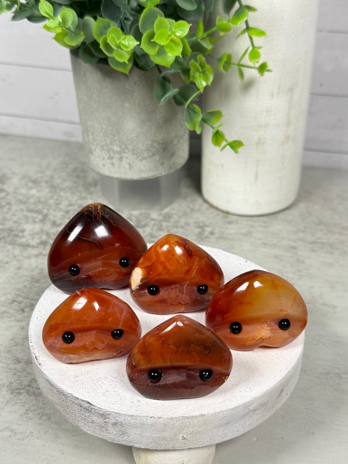 Carnelian Crystal Buddies