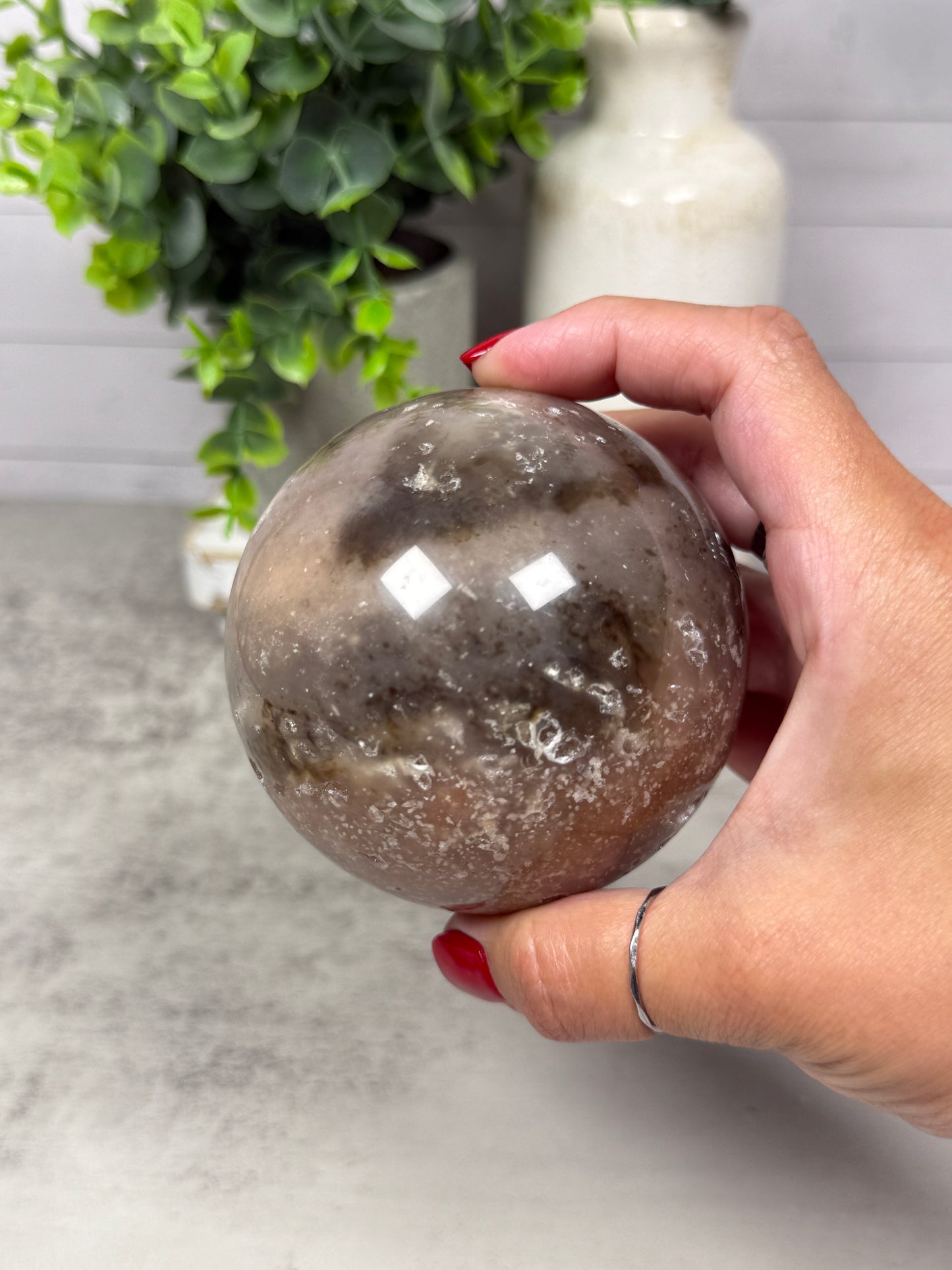 Quartz Agate Sphere