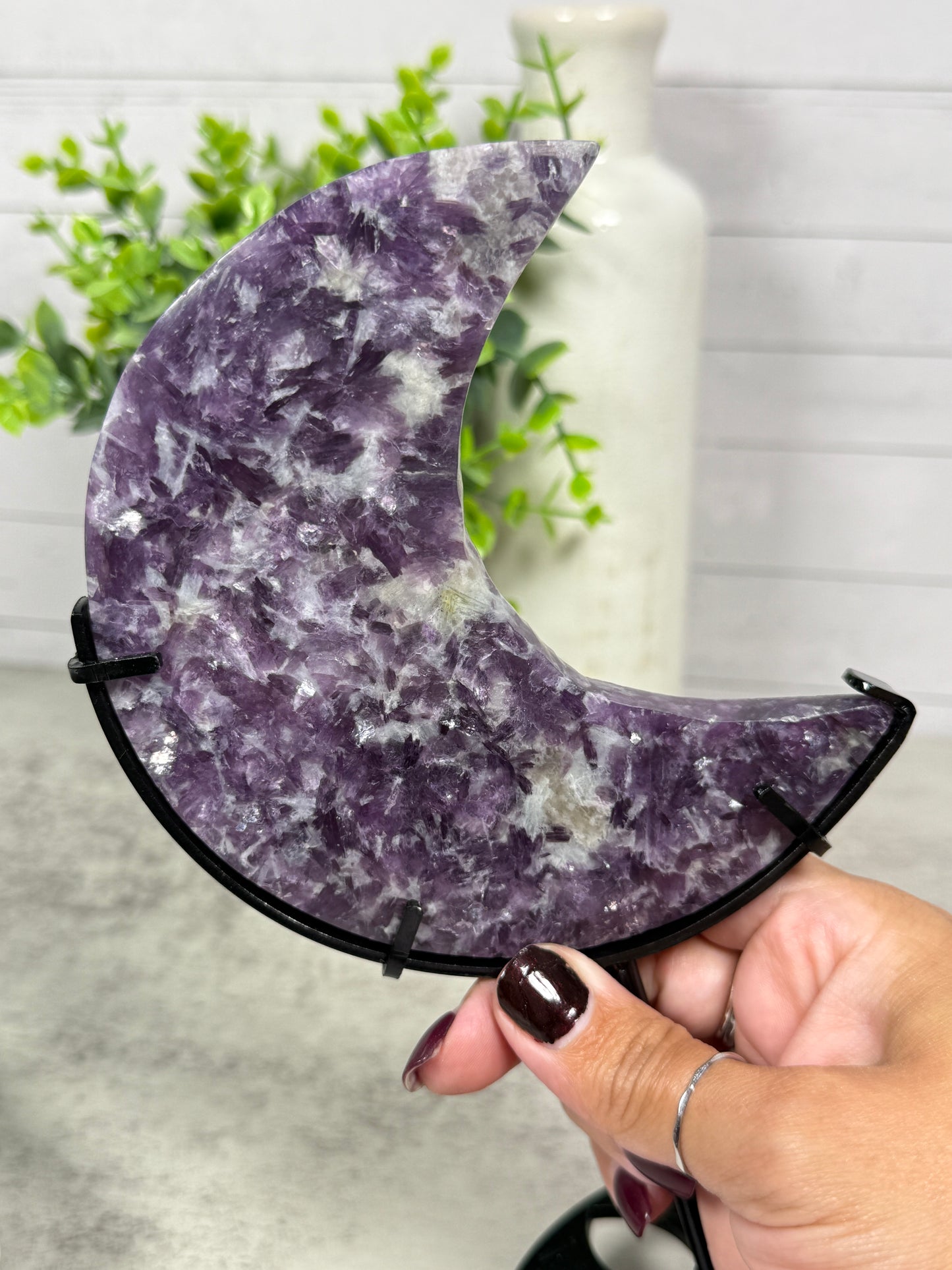 Lepidolite Moon | Luna