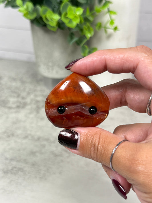 Carnelian Crystal Buddies