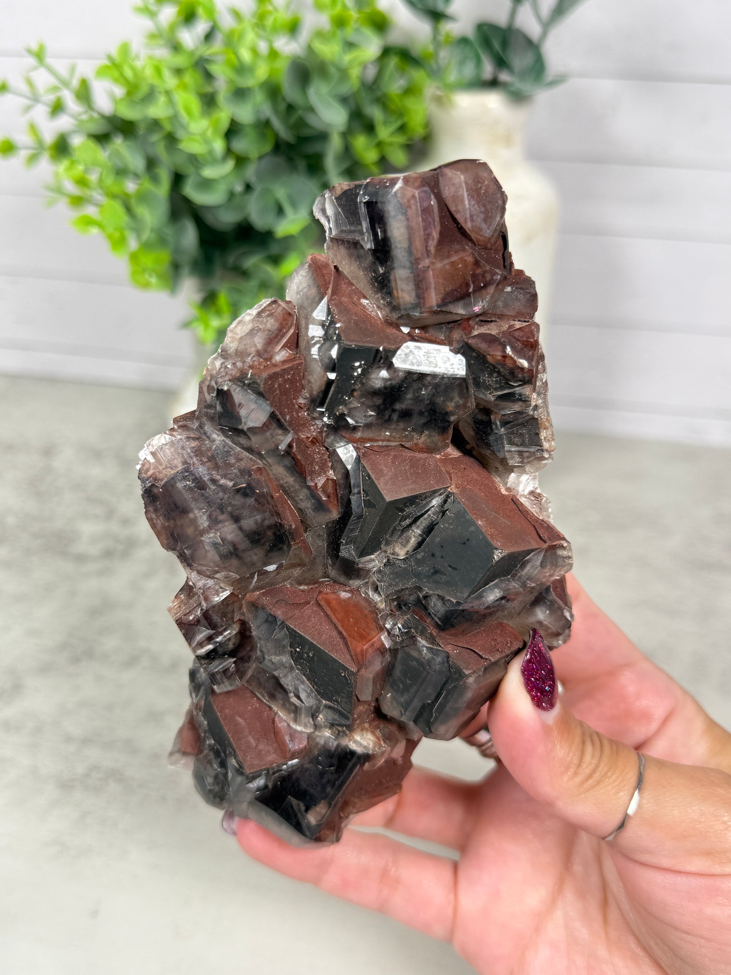 Chocolate Calcite Specimen