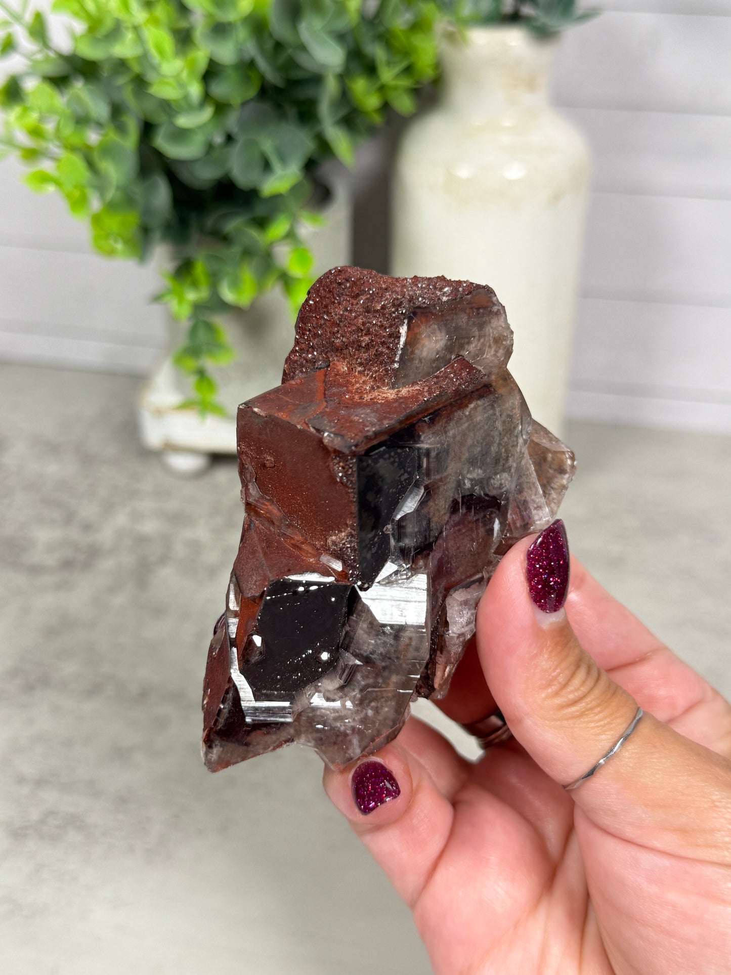 Chocolate Calcite Specimen
