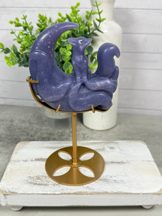 Purple Jadeite 9 Tail