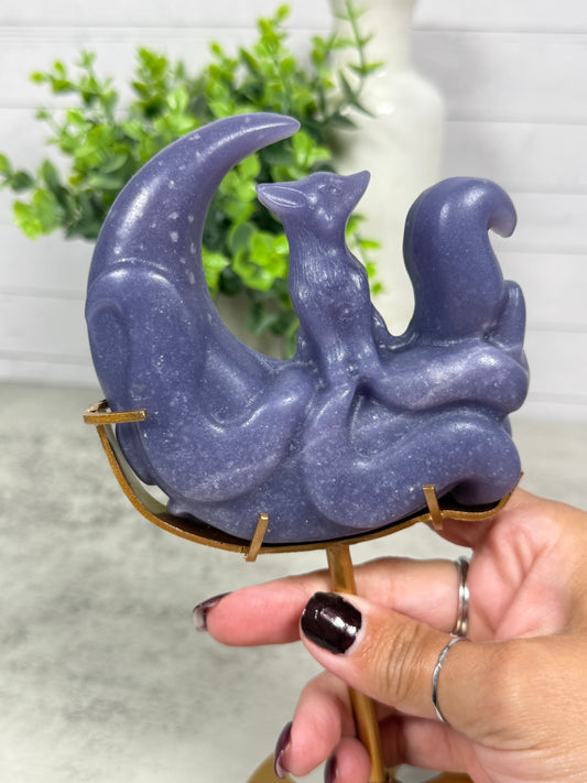 Purple Jadeite 9 Tail