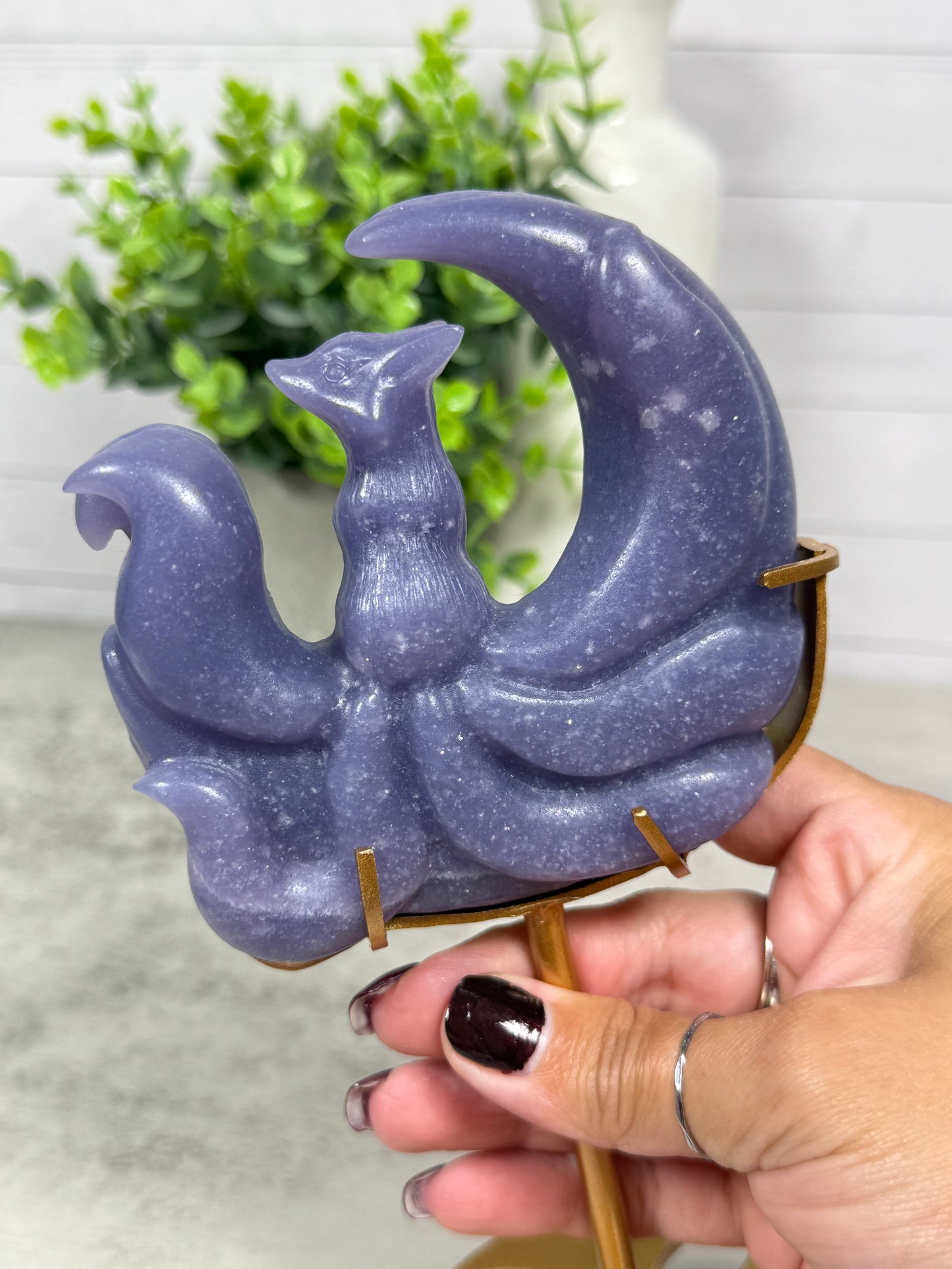 Purple Jadeite 9 Tail