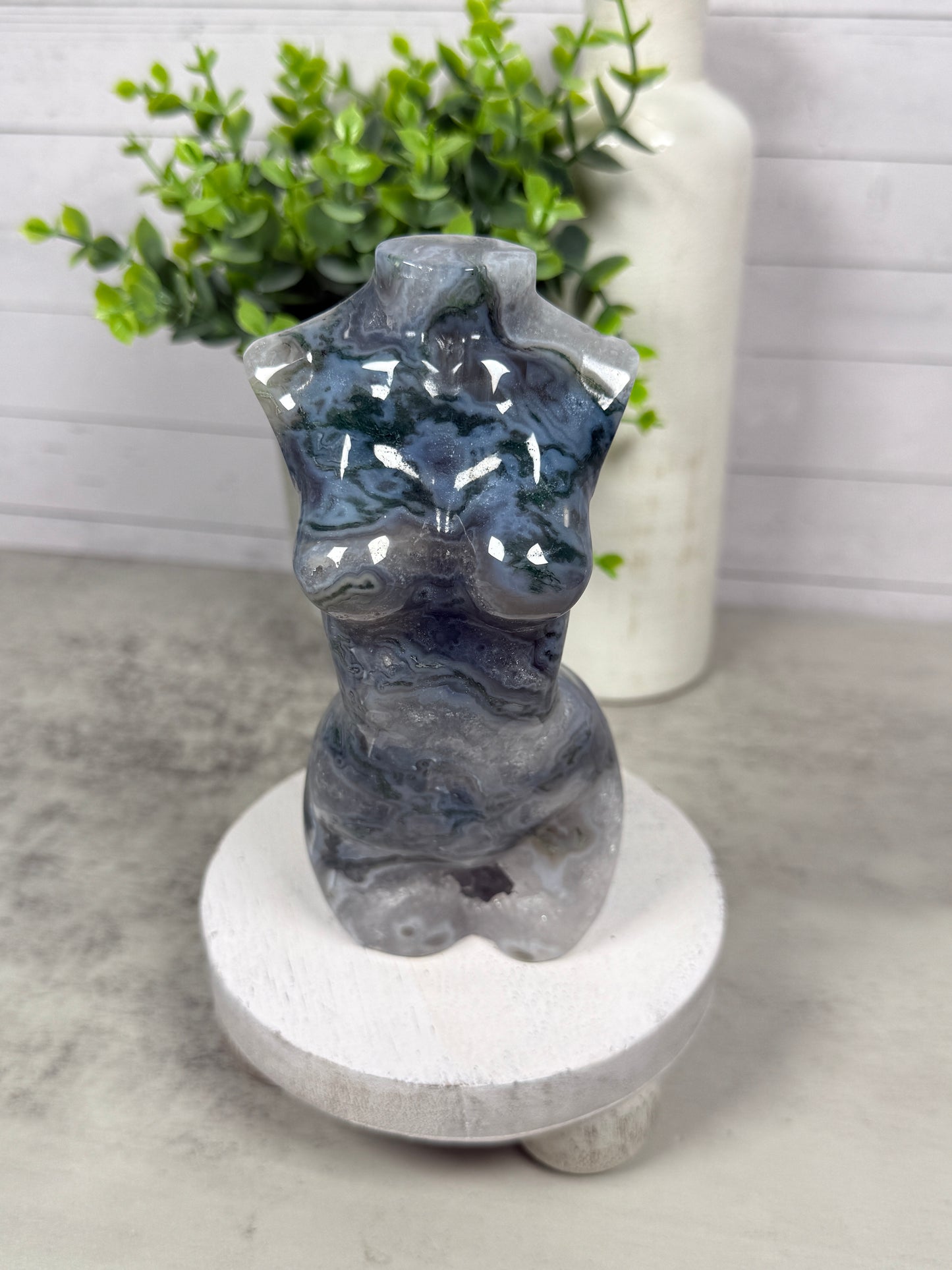 Moss Agate Lady Body