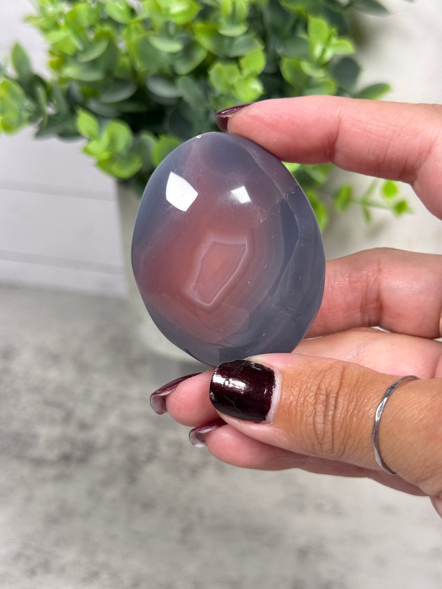 Swazi Agate Palm Stones - Intuitively Chosen