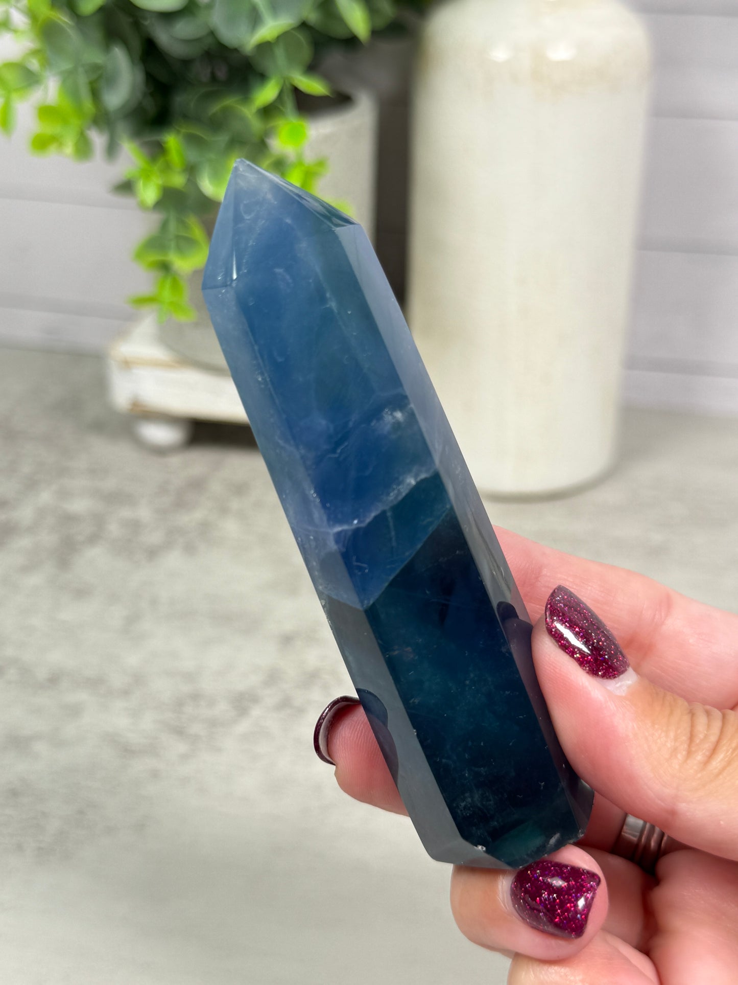 Blue Fluorite Towers