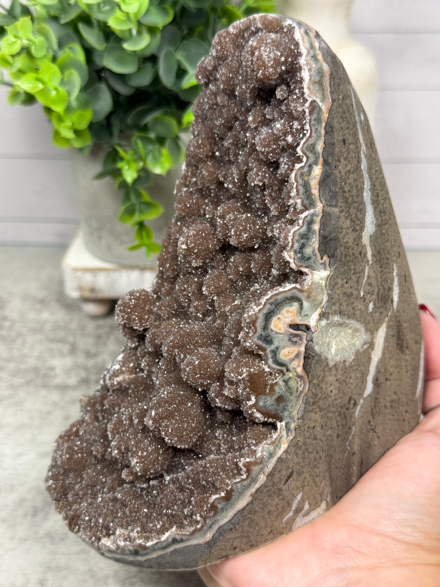 Chocolate Amethyst from Uruguay