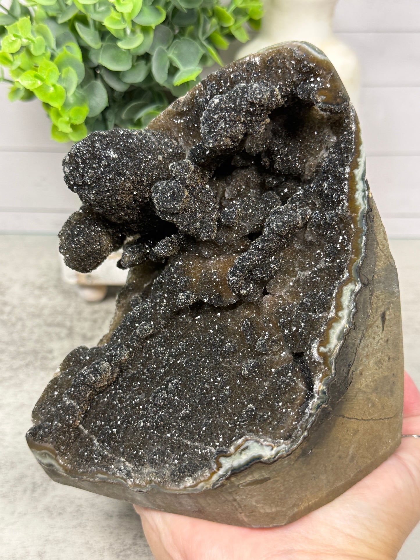 Black Amethyst from Uruguay
