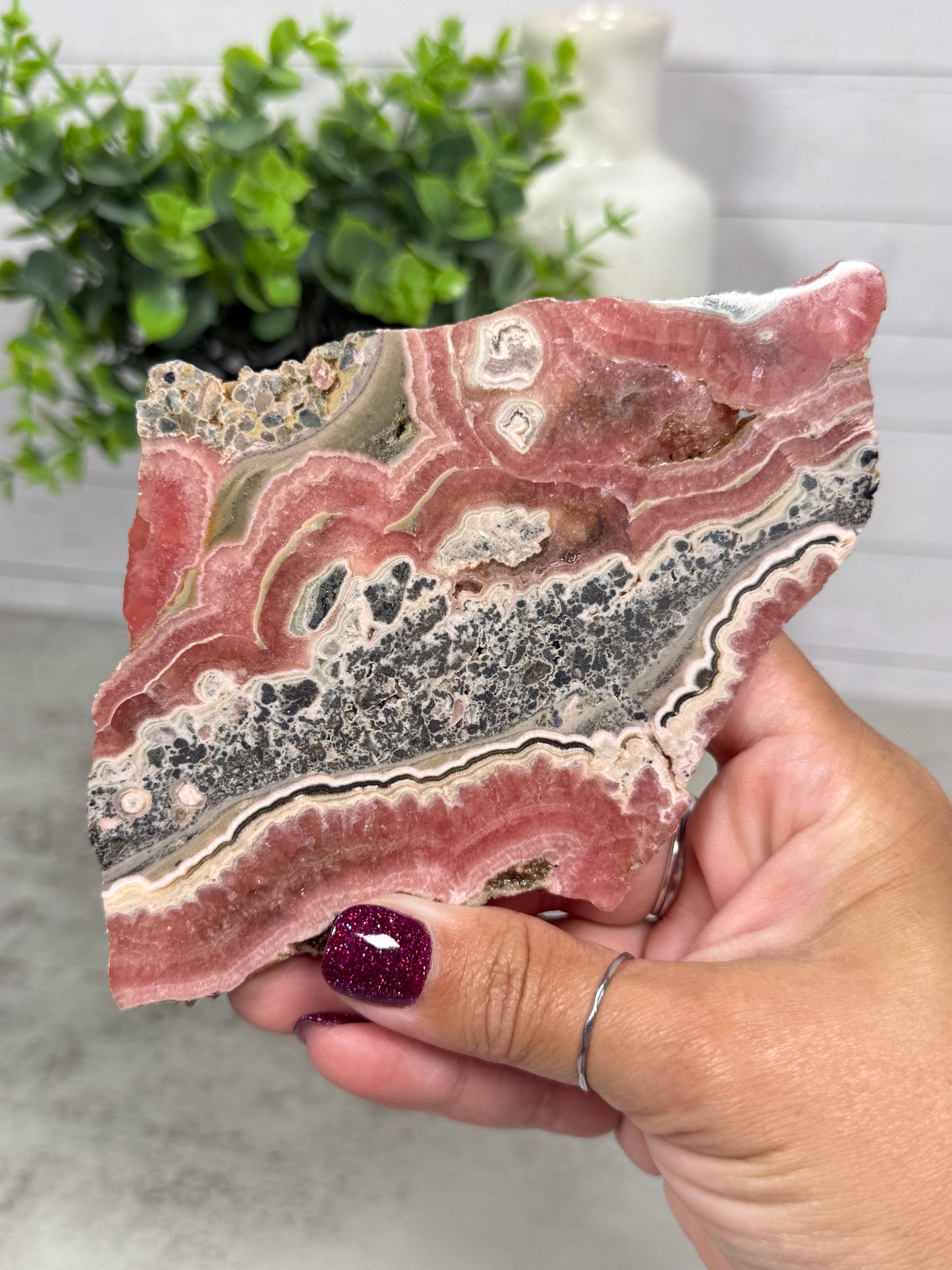 Rhodochrosite Slabs