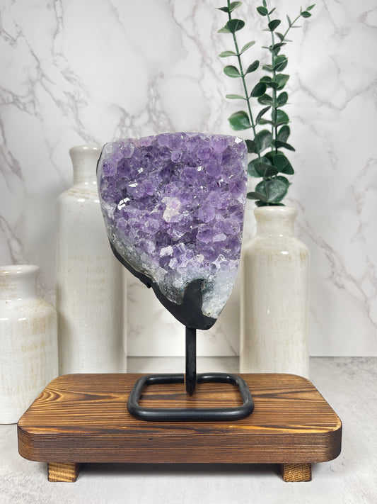 Amethyst Cluster on Stand