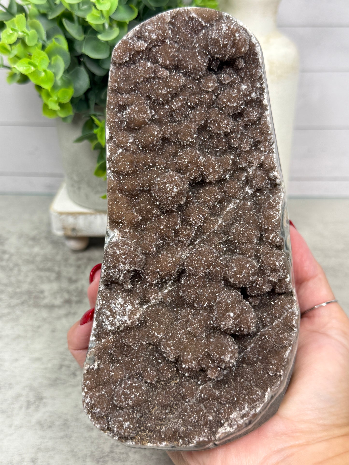 Chocolate Amethyst from Uruguay