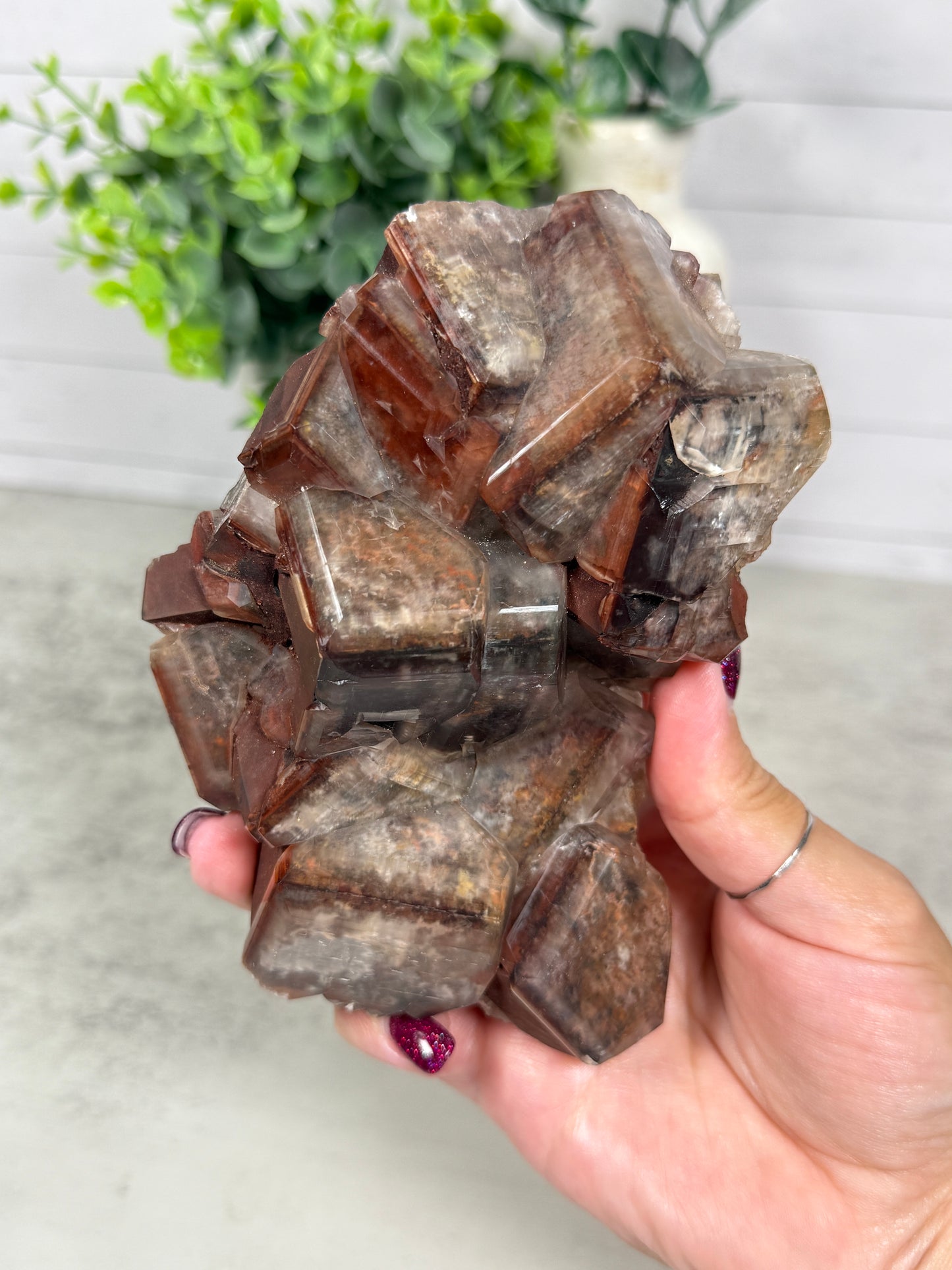 Chocolate Calcite Specimen