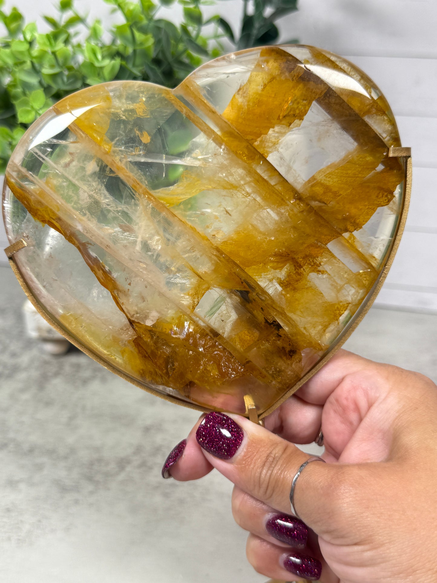 Golden Healer Heart