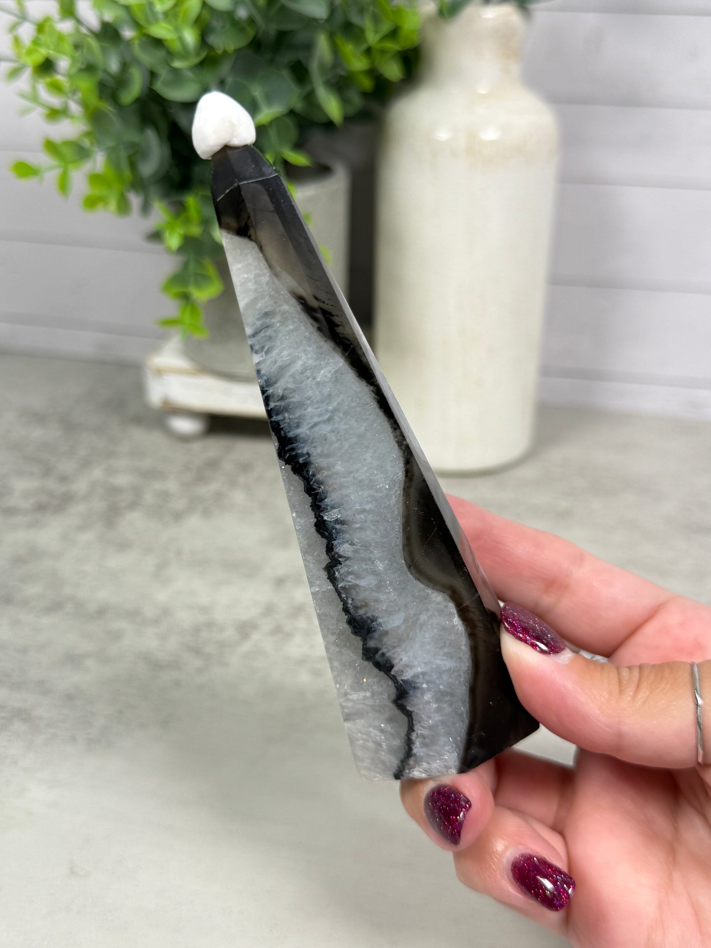 Black Diamond Agate Towers