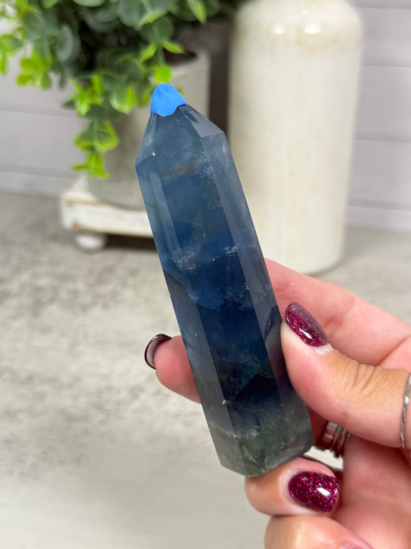 Blue Fluorite Towers