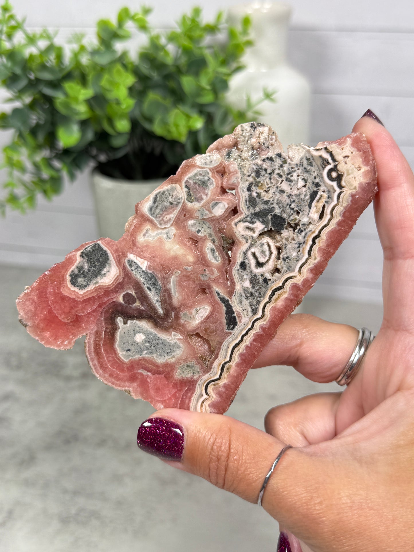 Rhodochrosite Slabs
