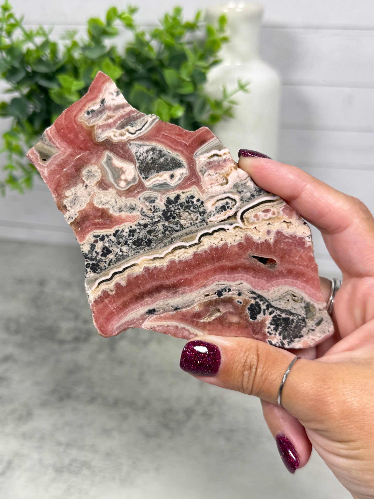 Rhodochrosite Slabs
