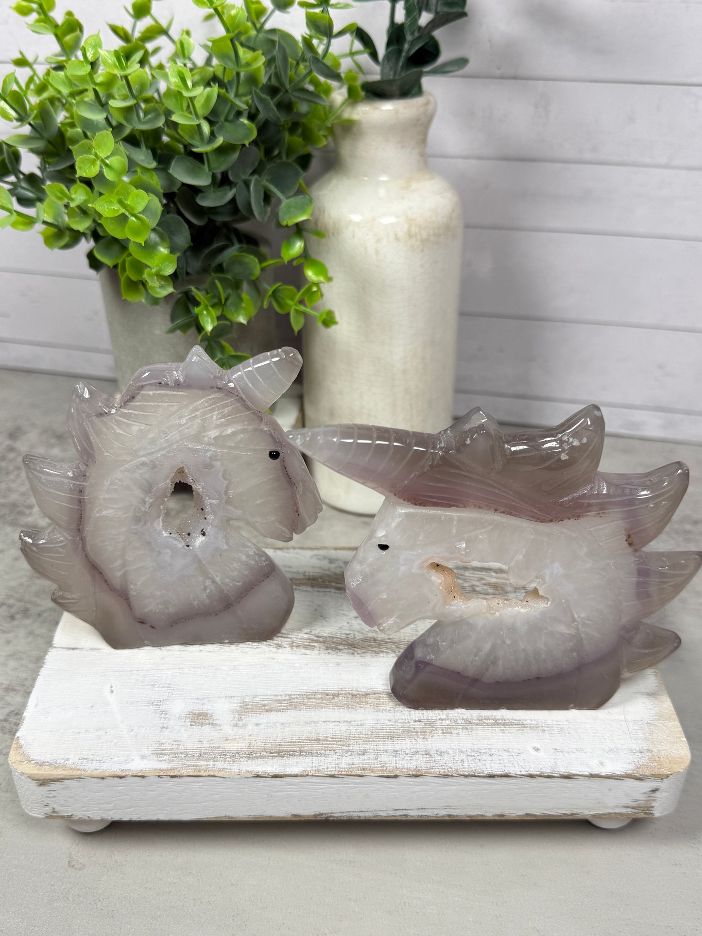 Druzy Agate Unicorns