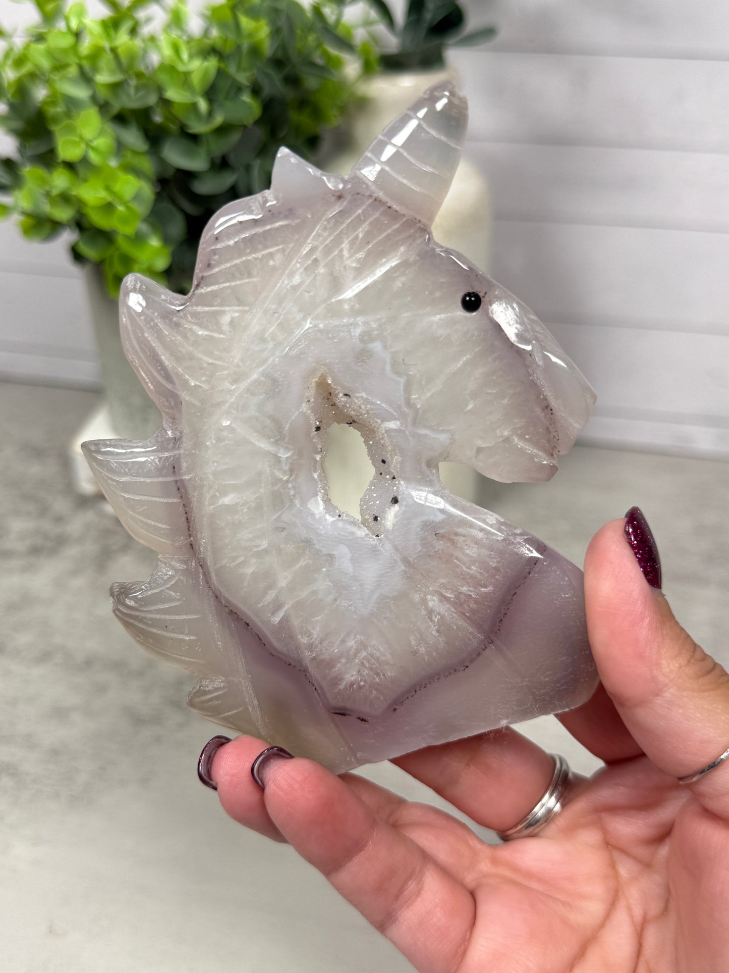 Druzy Agate Unicorns