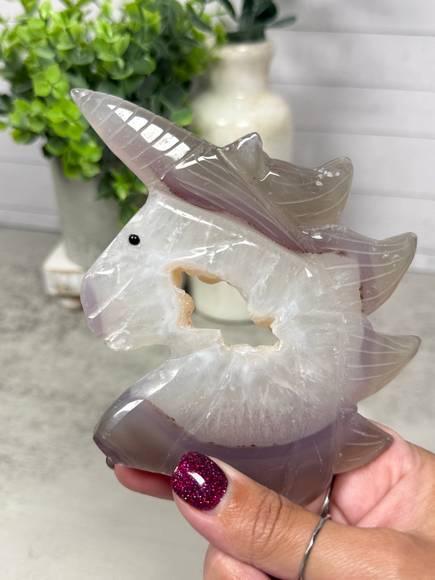 Druzy Agate Unicorns