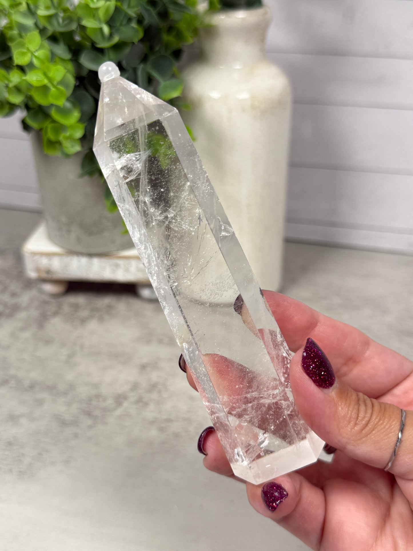 HQ Clear Quartz Towers