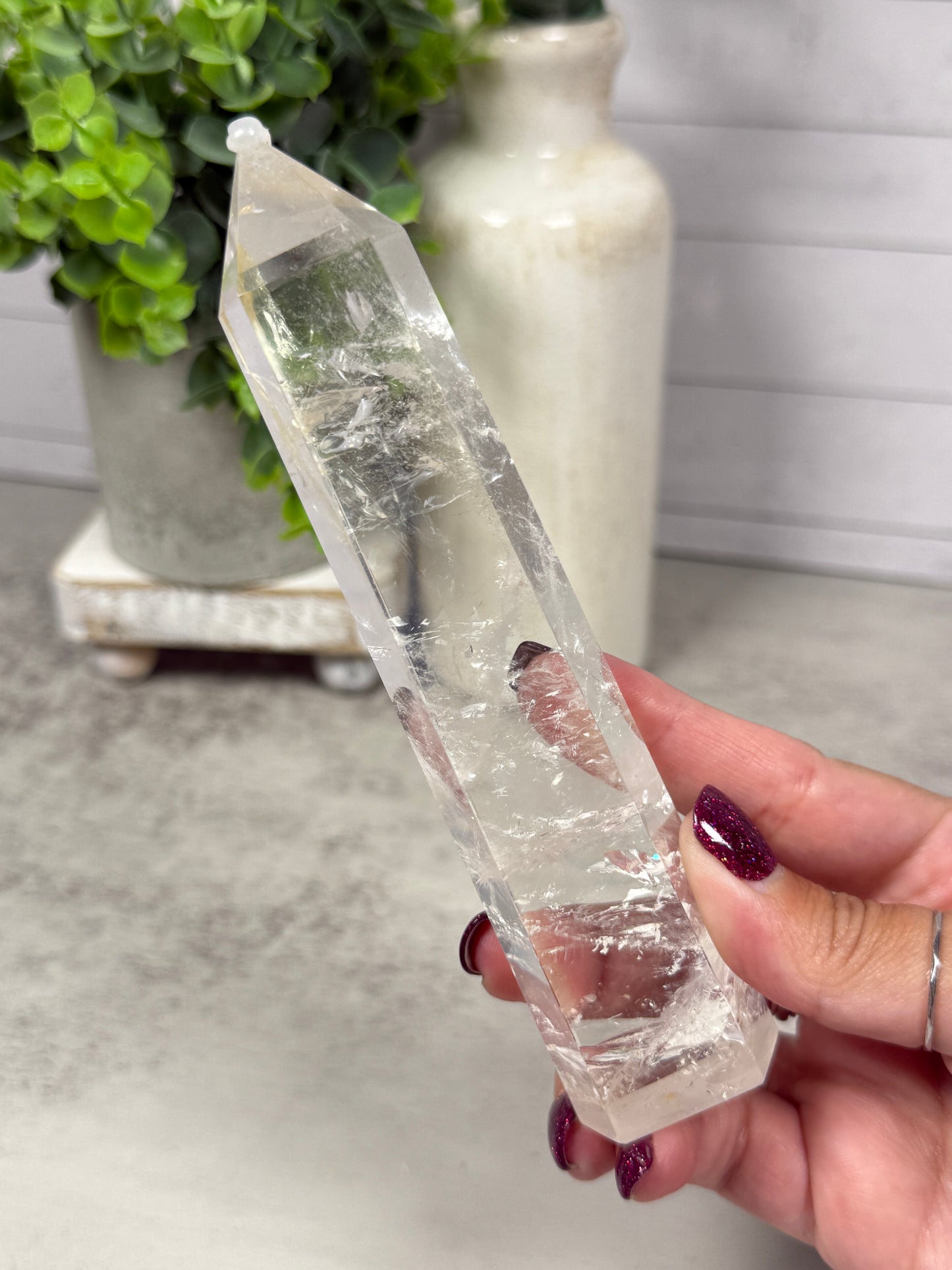 HQ Clear Quartz Towers