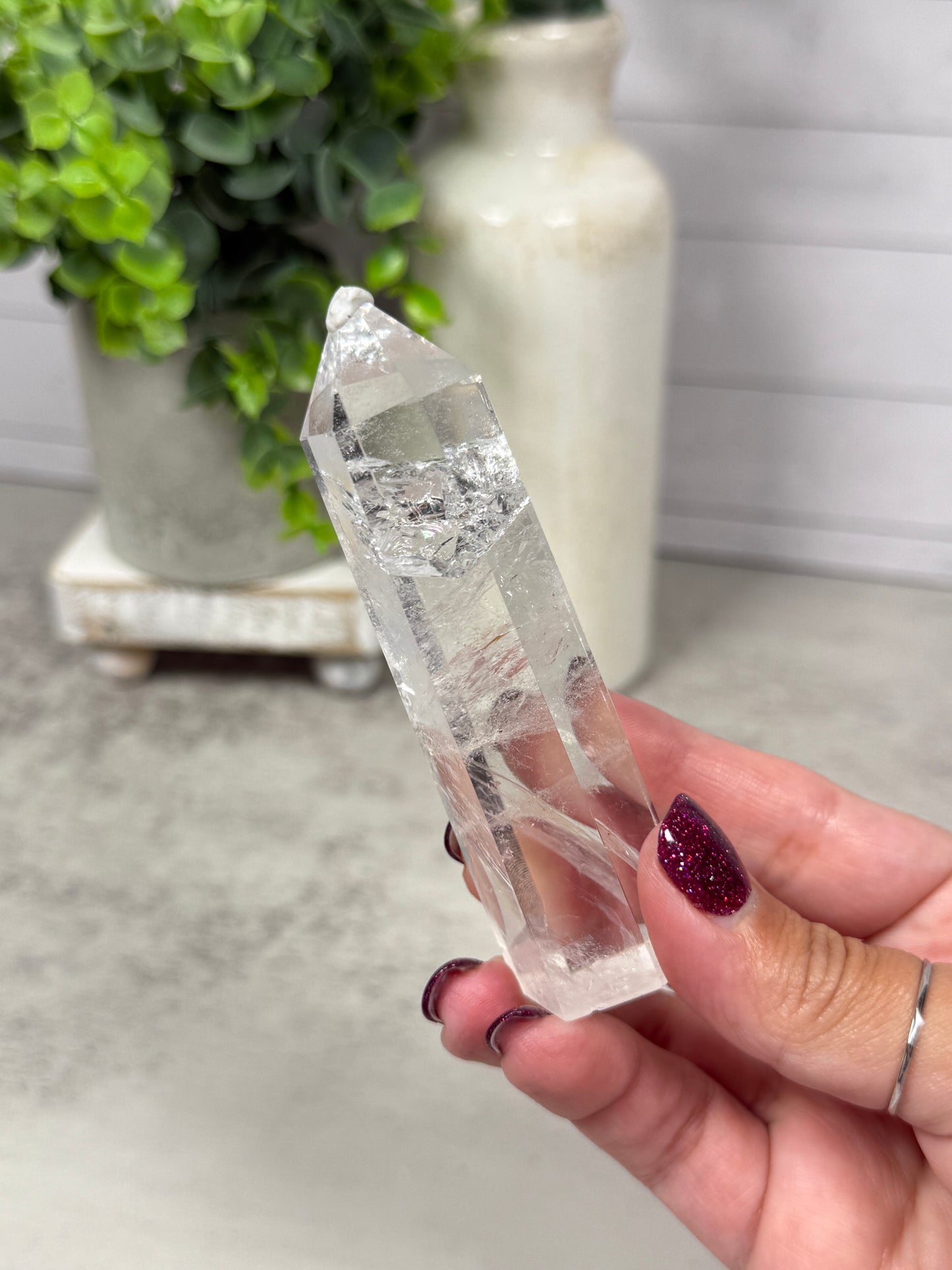 HQ Clear Quartz Towers