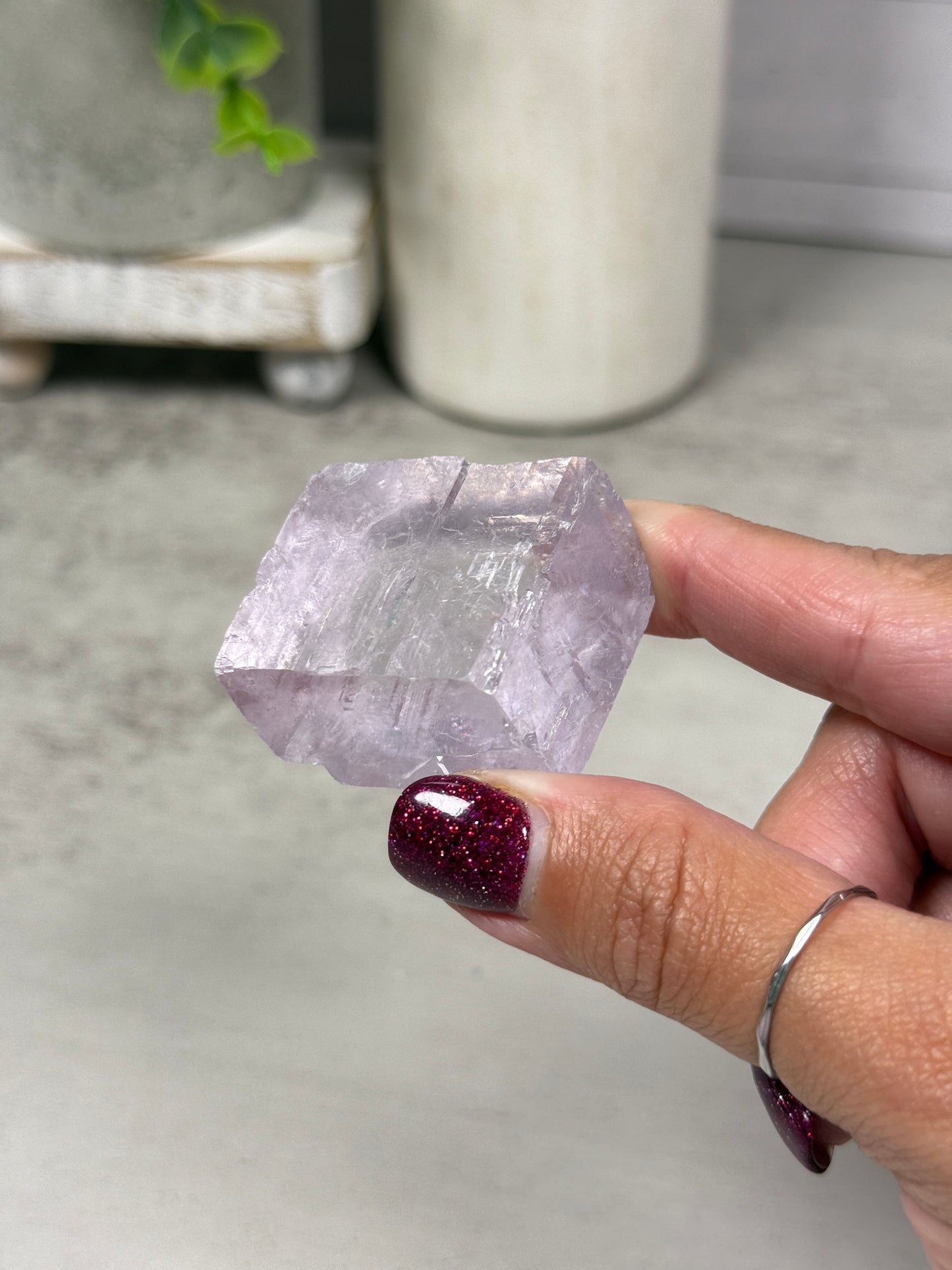 Lavender Calcite from Madagascar