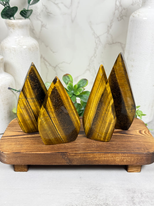 Tigers Eye Teardrops