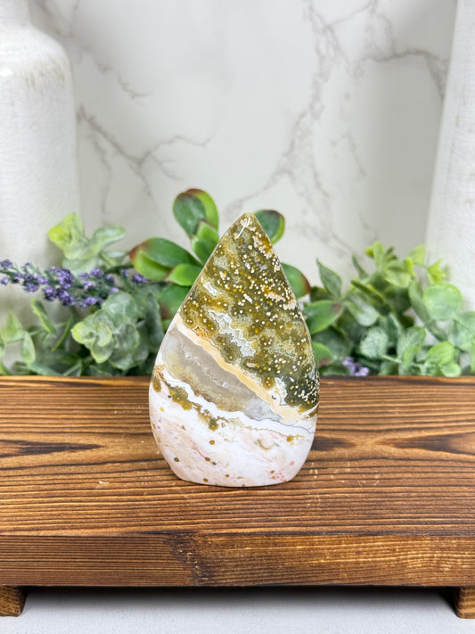 Ocean Jasper Teardrops