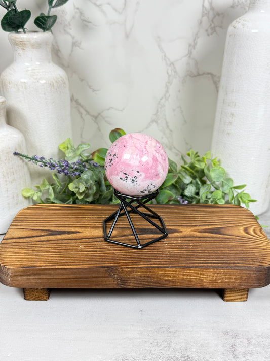 Peruvian Rhodanite Sphere
