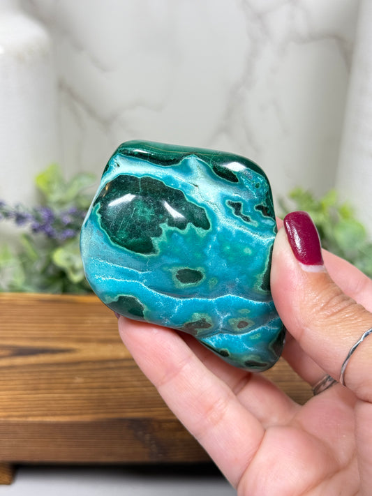 Malachite Chrysocolla Freeforms