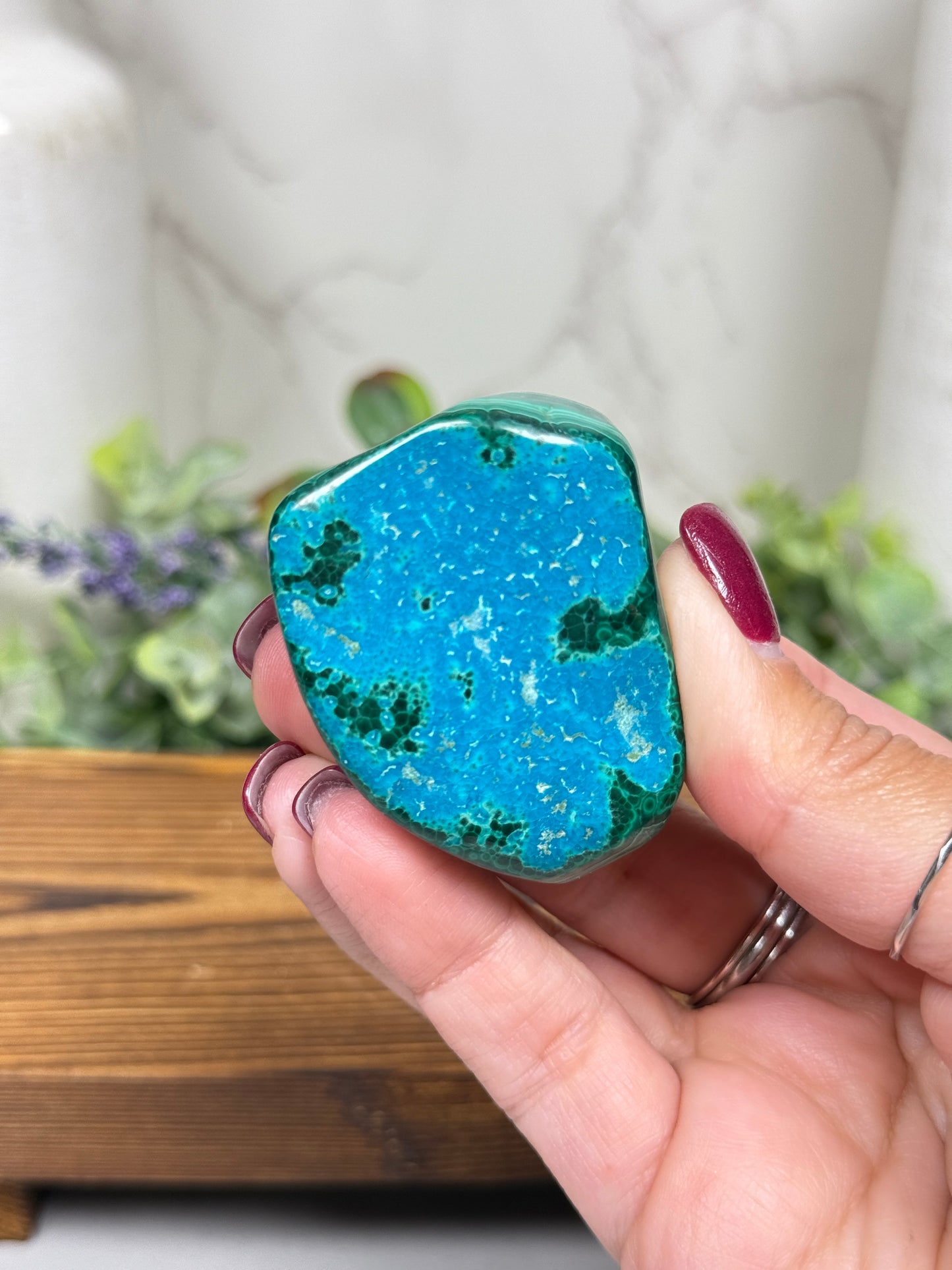 Malachite Chrysocolla Freeforms