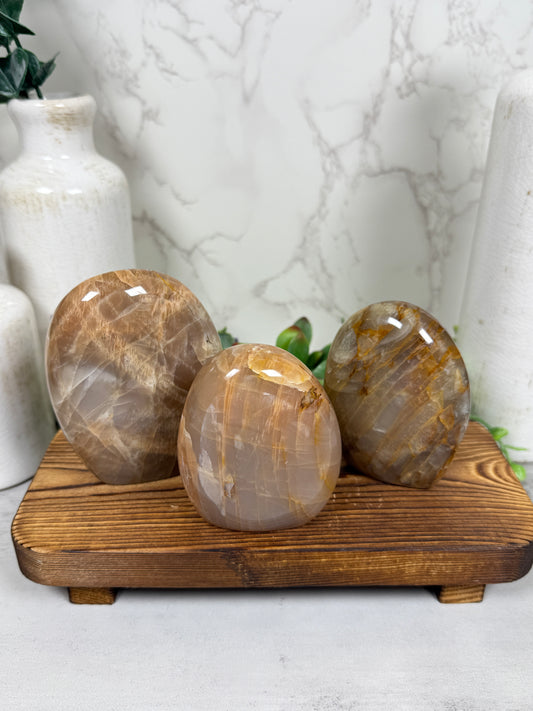 Peach Moonstone Free Forms