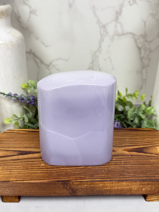 Lavender Fluorite Free Form from Mexico - B