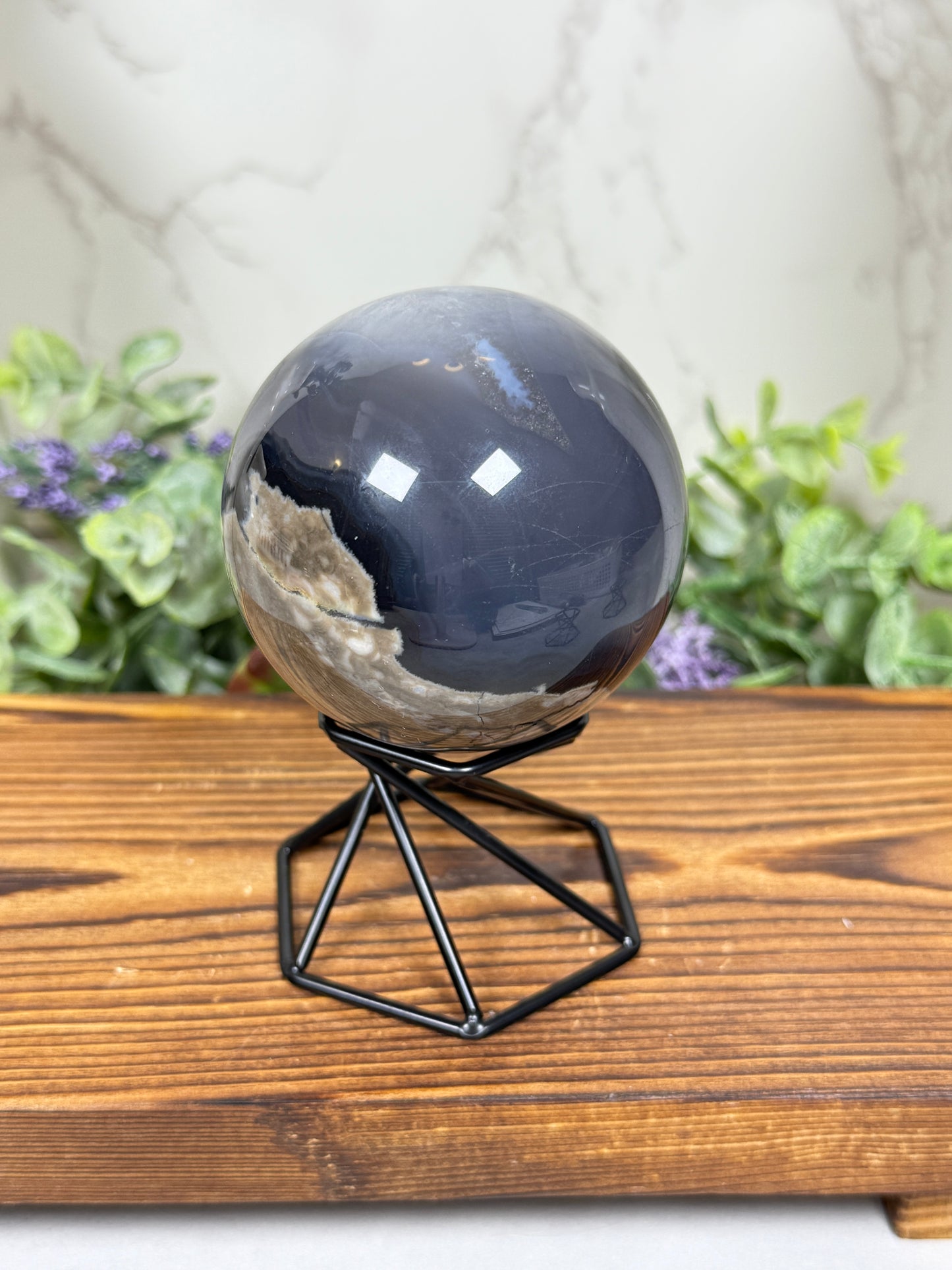 Volcano Agate Spheres